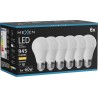 Mexen Nova 6x żarówka LED E27, A60, 9W, Ciepła - 3000K, 945 lm - L100-E27-0930-01x06