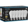 Mexen Nova 6x żarówka LED E27, A60, 10W, Ciepła - 3000K, 1055 lm - L100-E27-1030-01x06
