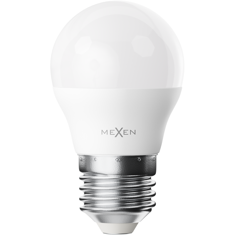 Mexen Nova 6x żarówka LED E27, G45, 6W, Zimna - 6500K, 630 lm - L101-E27-0665-01x06