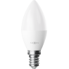 Mexen Nova 6x żarówka LED E14, C37, 3W, Ciepła - 3000K, 315 lm - L102-E14-0330-01x06