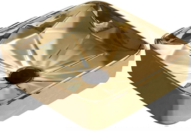 Mexen Elmira umywalka nablatowa 41 x 41 cm, złota - 22094150