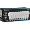 Mexen Nova 10x żarówka LED E27, A60, 12W, Ciepła - 3000K, 1260 lm - L100-E27-1230-01x10