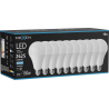 Mexen Nova 10x żarówka LED E27, A95, 25W, Zimna - 6500K, 2625 lm - L100-E27-2565-01x10