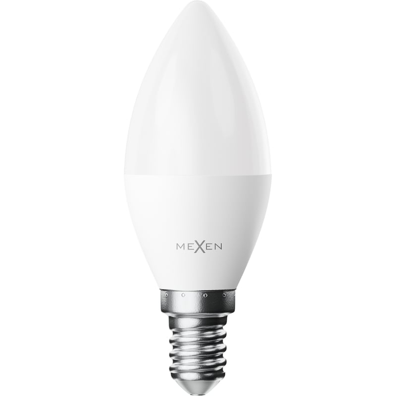 Mexen Nova 10x żarówka LED E14, C37, 5W, Neutralna - 4000K, 525 lm - L102-E14-0540-01x10