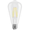 Mexen Vintis 3x żarówka filament LED E27, ST64, 8W, Neutralna - 4000K, 1055 lm, clear - L152-E27-0840-00x03