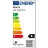 Mexen Vintis 3x żarówka filament LED E27, ST64, 10W, Ciepła - 2700K, 780 lm, smoke - L152-E27-1027-70x03