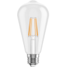 Mexen Vintis 6x żarówka filament LED E27, ST64, 6W, Ciepła - 2700K, 720 lm, clear - L152-E27-0627-00x06