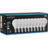 Mexen Nova 10x żarówka LED E14, G45, 4W, Neutralna - 4000K, 420 lm - L101-E14-0440-01x10