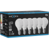 Mexen Nova 6x żarówka LED E14, G45, 5W, Neutralna - 4000K, 525 lm - L101-E14-0540-01x06