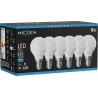 Mexen Nova 6x żarówka LED E14, G45, 5W, Zimna - 6500K, 525 lm - L101-E14-0565-01x06