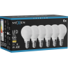 Mexen Nova 6x żarówka LED E14, G45, 6W, Ciepła - 3000K, 630 lm - L101-E14-0630-01x06