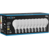 Mexen Nova 10x żarówka LED E14, G45, 6W, Ciepła - 3000K, 630 lm - L101-E14-0630-01x10