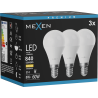 Mexen Nova 3x żarówka LED E14, G45, 8W, Ciepła - 3000K, 840 lm - L101-E14-0830-01x03