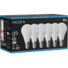 Mexen Nova 6x żarówka LED E14, G45, 8W, Neutralna - 4000K, 840 lm - L101-E14-0840-01x06