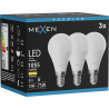 Mexen Nova 3x żarówka LED E14, G45, 10W, Ciepła - 3000K, 1055 lm - L101-E14-1030-01x03