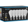 Mexen Nova 6x żarówka LED E14, G45, 10W, Ciepła - 3000K, 1055 lm - L101-E14-1030-01x06