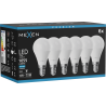 Mexen Nova 6x żarówka LED E14, G45, 10W, Zimna - 6500K, 1055 lm - L101-E14-1065-01x06