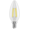 Mexen Vintis 6x żarówka filament LED E14, C35, 4W, Neutralna - 4000K, 470 lm, clear - L154-E14-0427-00x06