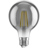 Mexen Vintis 10x żarówka filament LED E27, G80, 8W, Ciepła - 2200K, 600 lm, smoke - L155-E27-0822-70x10
