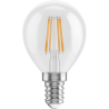 Mexen Vintis 6x żarówka filament LED E14, G45, 4W, Ciepła - 2700K, 470 lm, clear - L156-E14-0427-00x06