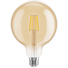 Mexen Vintis 3x żarówka filament LED E27, G125, 4W, Ciepła - 2200K, 400 lm, amber - L158-E27-0422-50x03