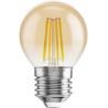 Mexen Vintis 6x żarówka filament LED E27, G45, 6W, Ciepła - 2200K, 600 lm, amber - L156-E27-0622-50x06