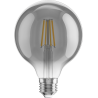 Mexen Vintis 6x żarówka filament LED E27, G95, 6W, Ciepła - 2200K, 450 lm, smoke - L157-E27-0622-70x06