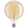 Mexen Vintis 10x żarówka filament LED E27, G125, 6W, Ciepła - 2200K, 600 lm, amber - L158-E27-0622-50x10