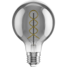 Mexen Vintis 3x żarówka filament spirala LED E27, G80, 8W, Ciepła - 2200K, 450 lm, smoke - L165-E27-0822-70x03