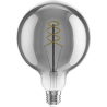 Mexen Vintis 10x żarówka filament spirala LED E27, G125, 6W, Ciepła - 2200K, 350 lm, smoke - L168-E27-0622-70x10