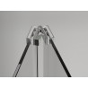 Mexen Exo-F 3S kabina prysznicowa 3-ścienna składana 80 x 85 cm, transparent, chrom - 816-080-085-01-00-3S