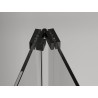 Mexen Exo-F 3S kabina prysznicowa 3-ścienna składana 110 x 100 cm, transparent, czarna - 816-110-100-70-00-3S
