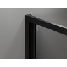 Mexen Exo-F 3S kabina prysznicowa 3-ścienna składana 90 x 120 cm, transparent, czarna - 816-090-120-70-00-3S