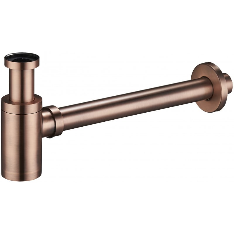 Mexen półsyfon umywalkowy okrągły, miedź antyczna - 79950-45