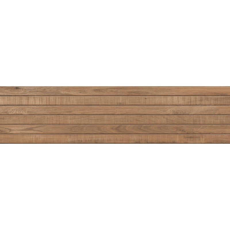 Mexen Western Wood Bruno gres szkliwiony rekt. G1, płytka drewnopodobna ścienna 120 x 30 cm, mat - TL702-120-030-51
