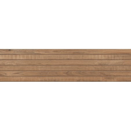 Mexen Western Wood Bruno gres szkliwiony rekt. G1, płytka drewnopodobna ścienna 120 x 30 cm, mat - TL702-120-030-51