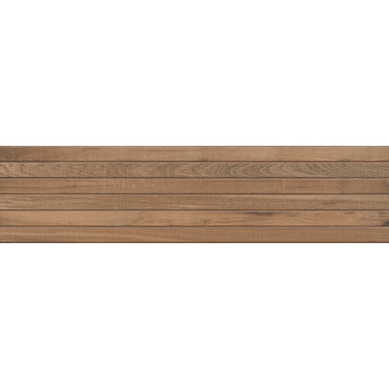 Mexen Western Wood Bruno gres szkliwiony rekt. G1, płytka drewnopodobna ścienna 120 x 30 cm, mat - TL702-120-030-51
