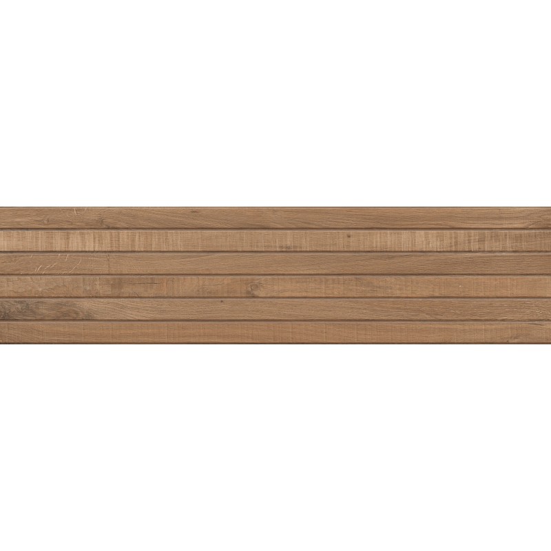 Mexen Western Wood Bruno gres szkliwiony rekt. G1, płytka drewnopodobna ścienna 120 x 30 cm, mat - TL702-120-030-51