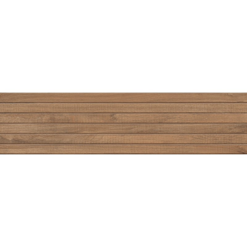 Mexen Western Wood Bruno gres szkliwiony rekt. G1, płytka drewnopodobna ścienna 120 x 30 cm, mat - TL702-120-030-51