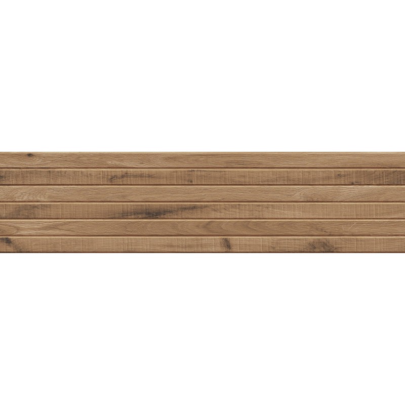 Mexen Western Wood Walnut gres szkliwiony rekt. G1, płytka drewnopodobna ścienna 120 x 30 cm, mat - TL702-120-030-54