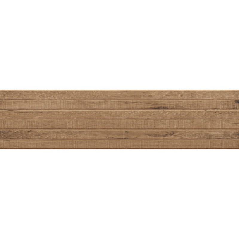 Mexen Western Wood Walnut gres szkliwiony rekt. G1, płytka drewnopodobna ścienna 120 x 30 cm, mat - TL702-120-030-54