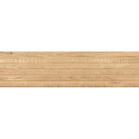 Mexen Western Wood Beige gres szkliwiony rekt. G1, płytka drewnopodobna ścienna 120 x 30 cm, mat - TL702-120-030-55