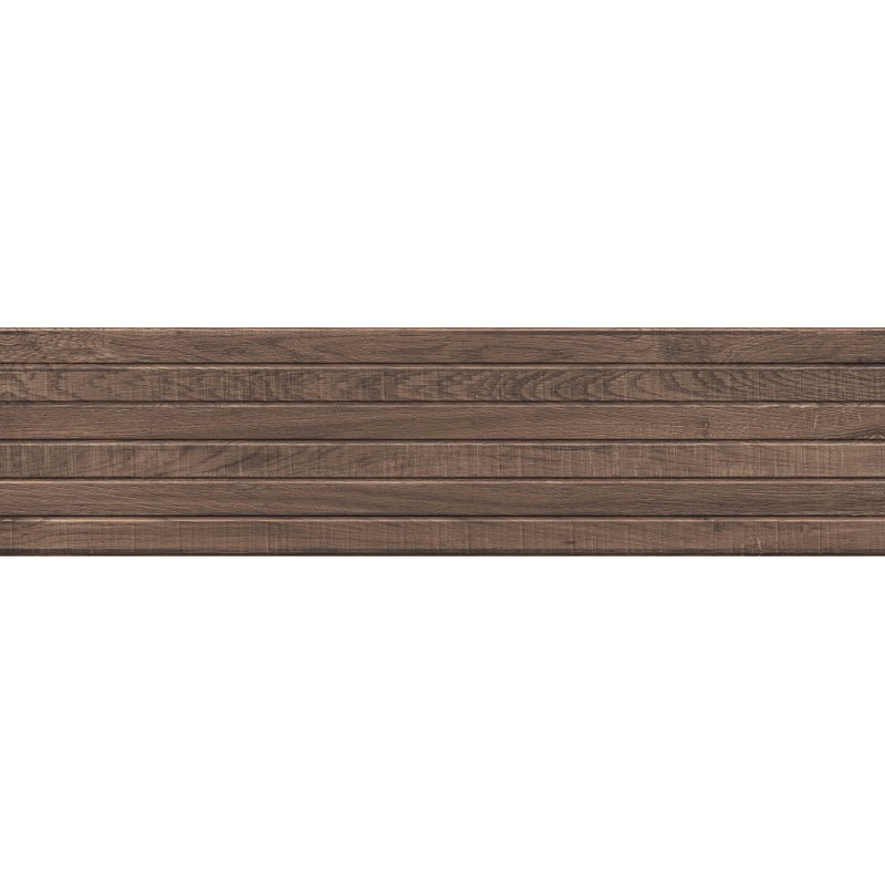 Mexen Western Wood Choco gres szkliwiony rekt. G1, płytka drewnopodobna ścienna 120 x 30 cm, mat - TL702-120-030-56
