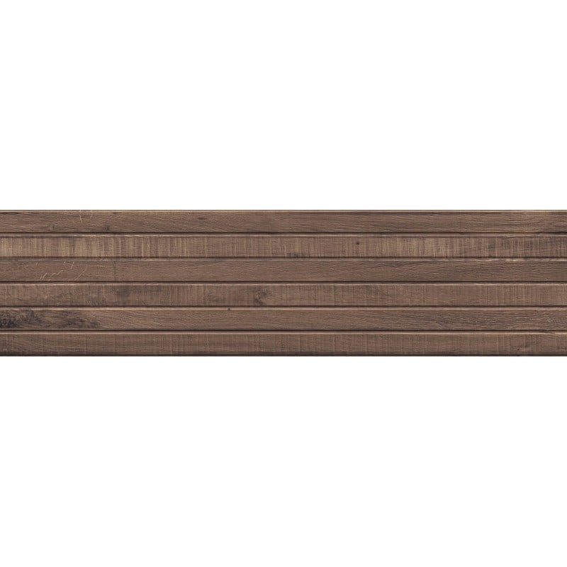 Mexen Western Wood Choco gres szkliwiony rekt. G1, płytka drewnopodobna ścienna 120 x 30 cm, mat - TL702-120-030-56