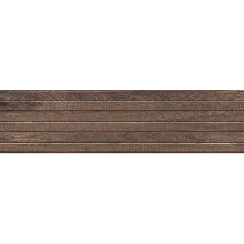 Mexen Western Wood Choco gres szkliwiony rekt. G1, płytka drewnopodobna ścienna 120 x 30 cm, mat - TL702-120-030-56