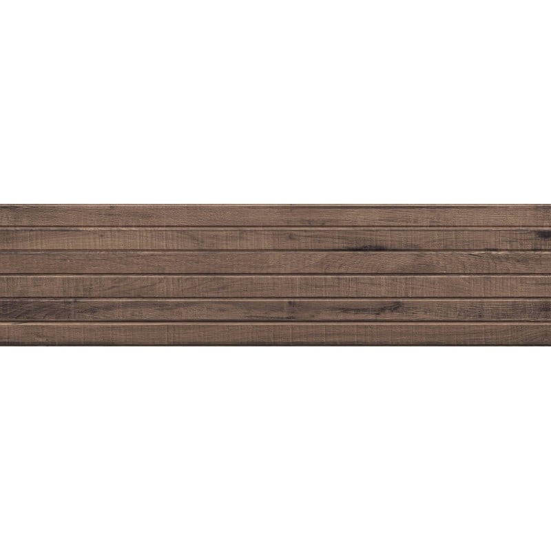 Mexen Western Wood Choco gres szkliwiony rekt. G1, płytka drewnopodobna ścienna 120 x 30 cm, mat - TL702-120-030-56