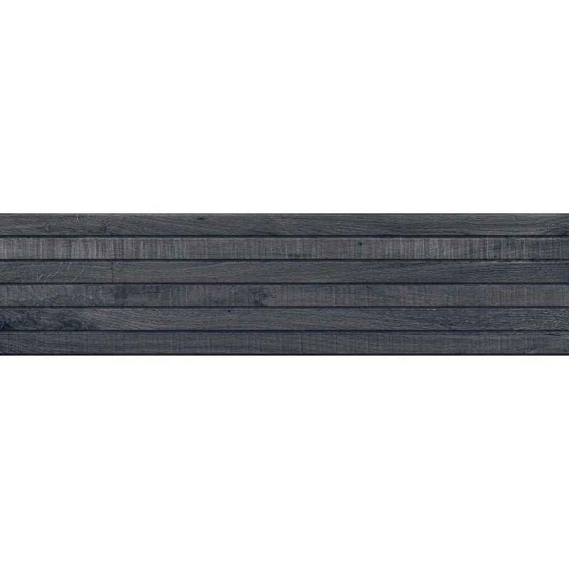 Mexen Western Wood Nero gres szkliwiony rekt. G1, płytka drewnopodobna ścienna 120 x 30 cm, mat - TL702-120-030-58