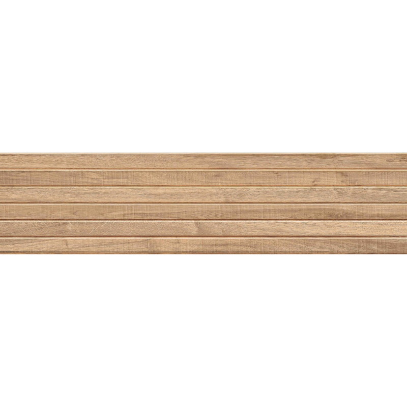 Mexen Mulberry Wood Honey gres szkliwiony rekt. G1, płytka drewnopodobna ścienna 120 x 30 cm, mat - TL703-120-030-51
