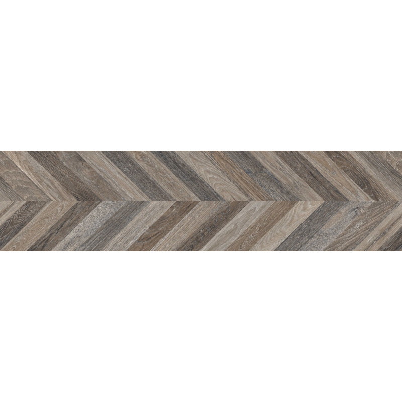 Mexen Native Black gres szkliwiony rekt. G1, płytka drewnopodobna podłogowo-ścienna 120 x 30 cm, carving - TL704-120-030-00