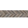 Mexen Native Black gres szkliwiony rekt. G1, płytka drewnopodobna podłogowo-ścienna 120 x 30 cm, carving - TL704-120-030-00